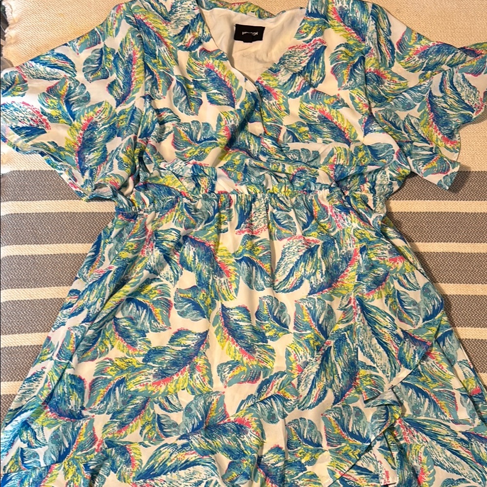 BOGO! Tropical Print Women's Dress